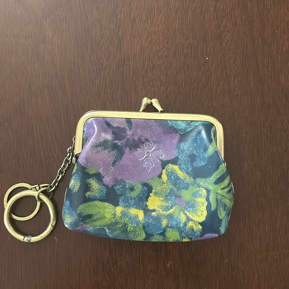 Patricia Nash kiss lock coin pouch